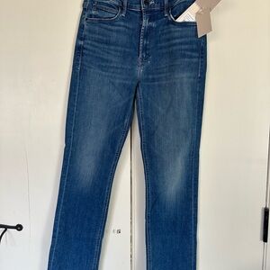 MOTHER mid rise dazzler ankle. Color: wish on a star. Size 27